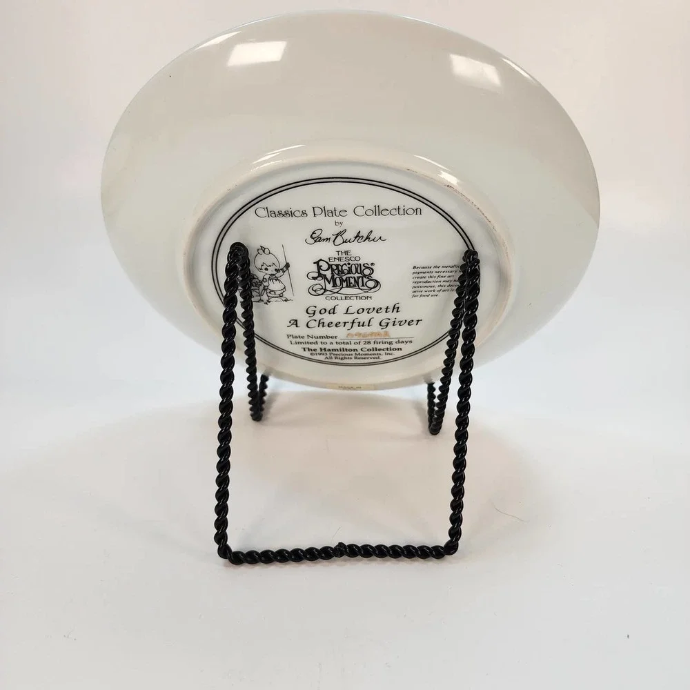 Precious Moments Hamilton Collector Plate